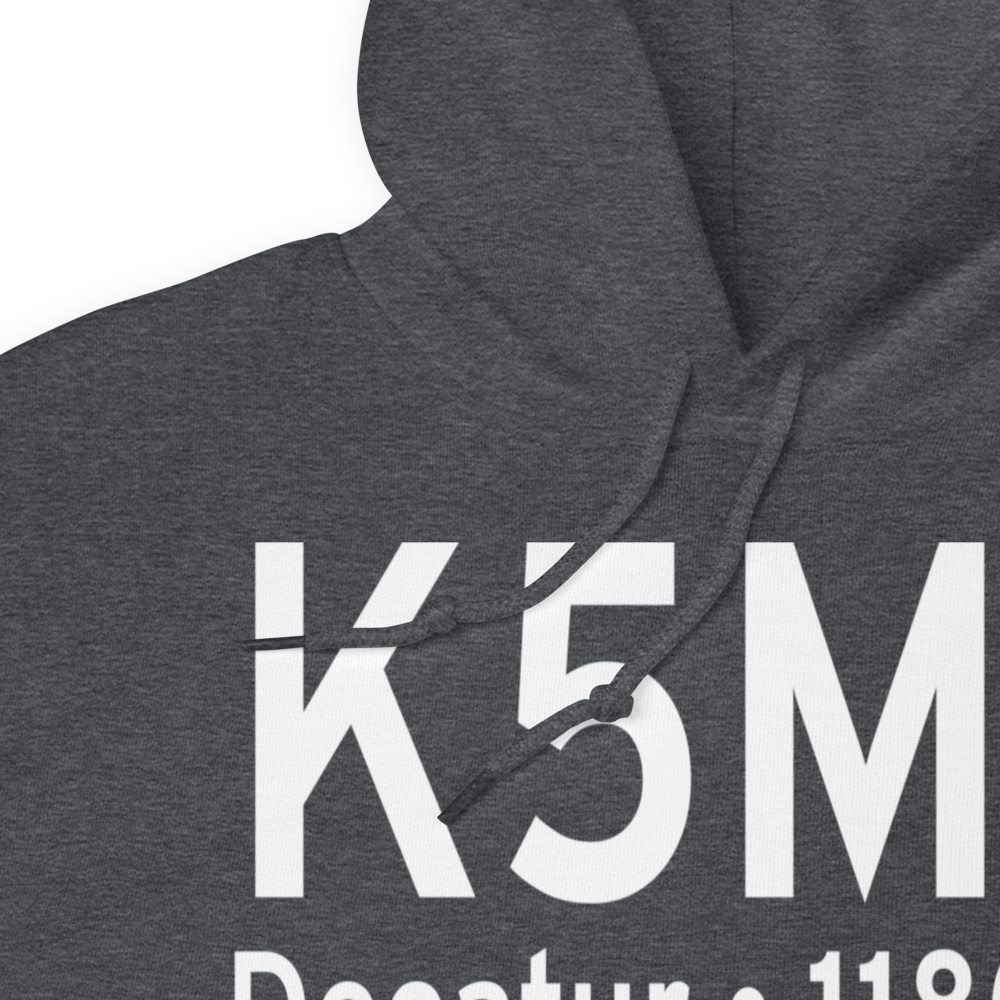 Crystal Lake Airport (K5M5) ICAO Hoodie Sweatshirt 