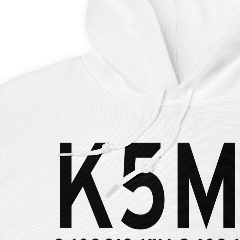 Crystal Lake Airport (K5M5) ICAO Hoodie Sweatshirt 