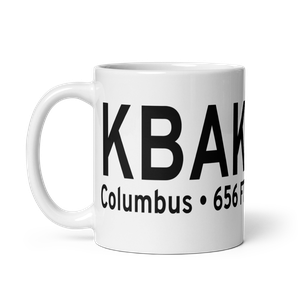 Columbus Municipal Airport (KBAK) ICAO Mug