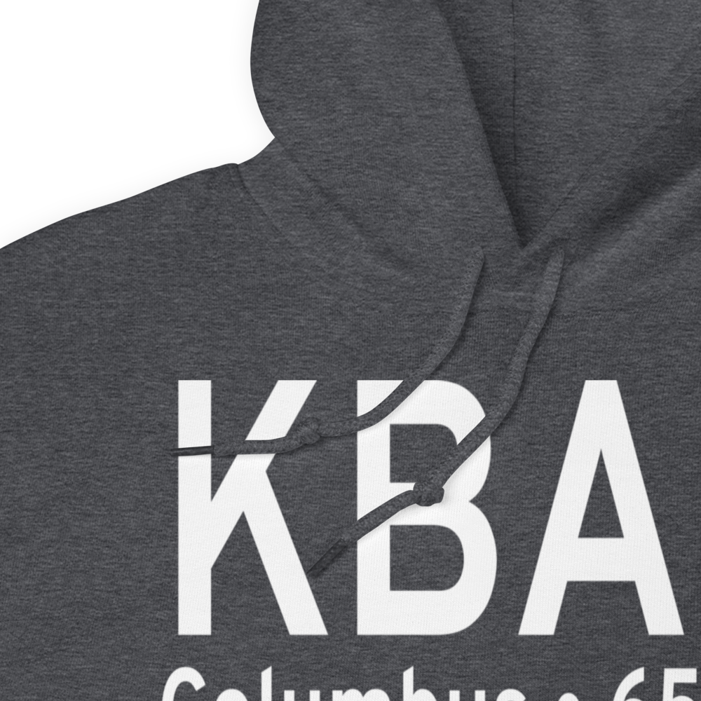 Columbus Municipal Airport (KBAK) ICAO Hoodie Sweatshirt 