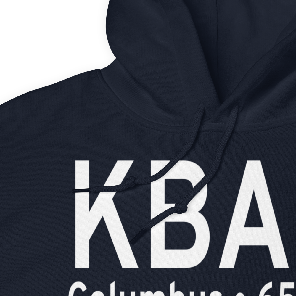 Columbus Municipal Airport (KBAK) ICAO Hoodie Sweatshirt 
