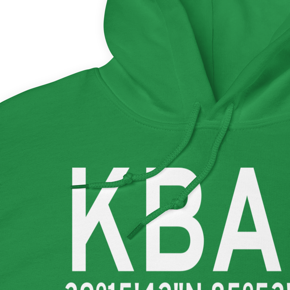 Columbus Municipal Airport (KBAK) ICAO Hoodie Sweatshirt 