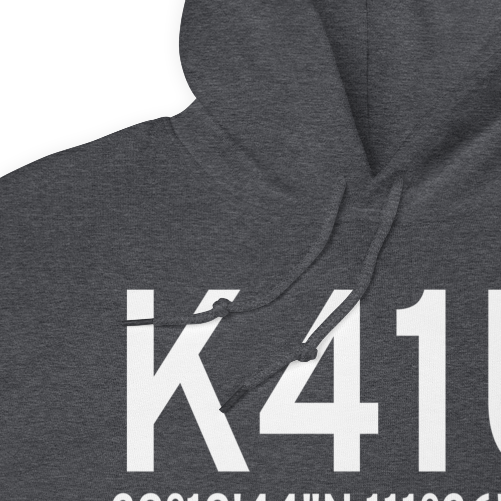 Manti-Ephraim Airport (K41U) ICAO Hoodie Sweatshirt 