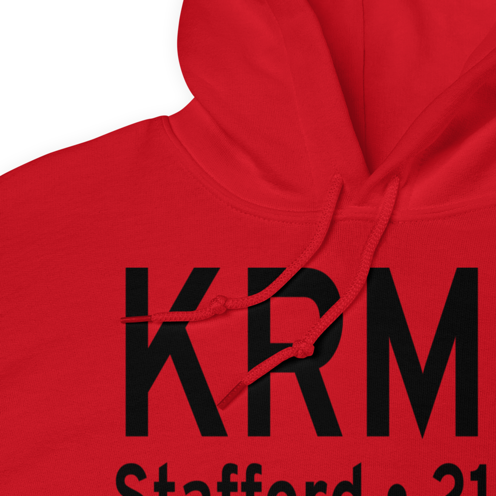 Stafford Regional Airport (KRMN) ICAO Hoodie Sweatshirt 