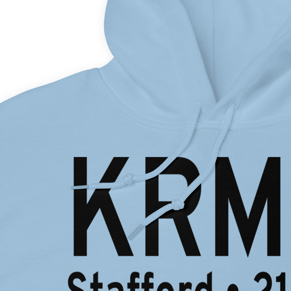 Stafford Regional Airport (KRMN) ICAO Hoodie Sweatshirt 