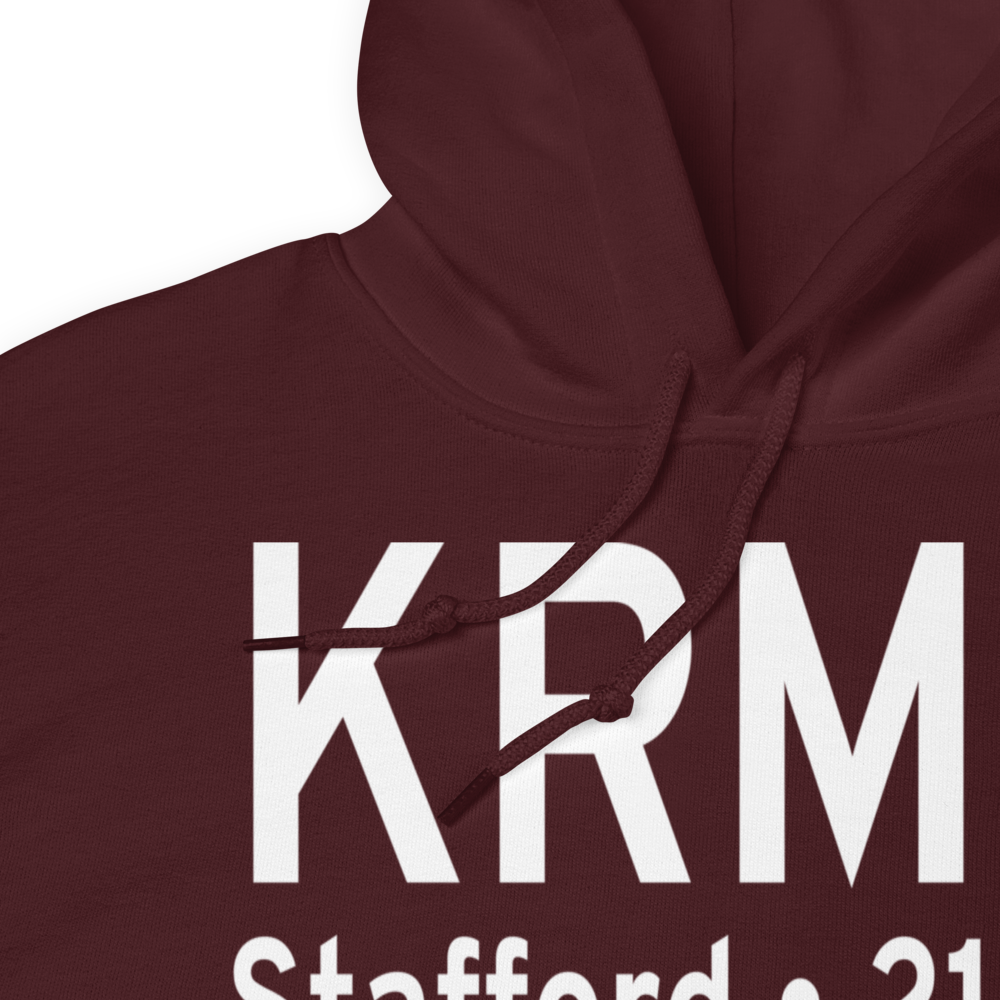 Stafford Regional Airport (KRMN) ICAO Hoodie Sweatshirt 