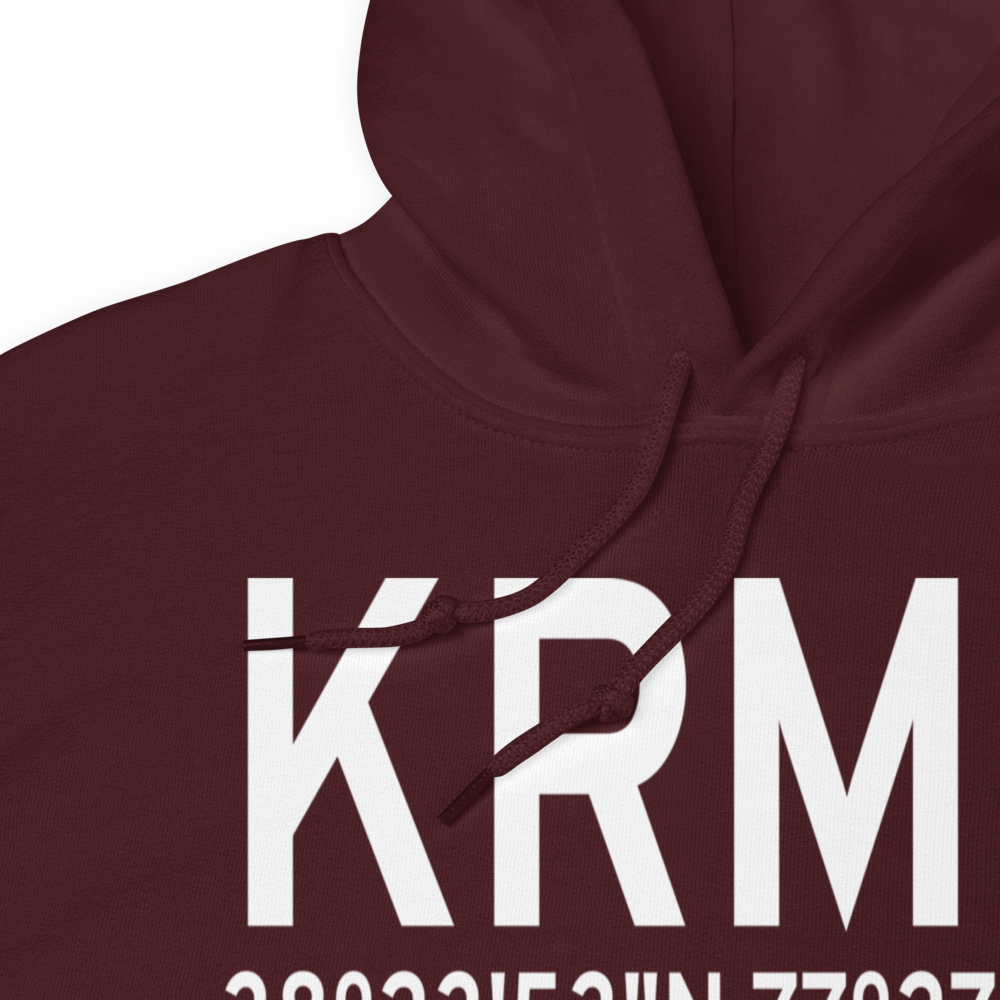 Stafford Regional Airport (KRMN) ICAO Hoodie Sweatshirt 