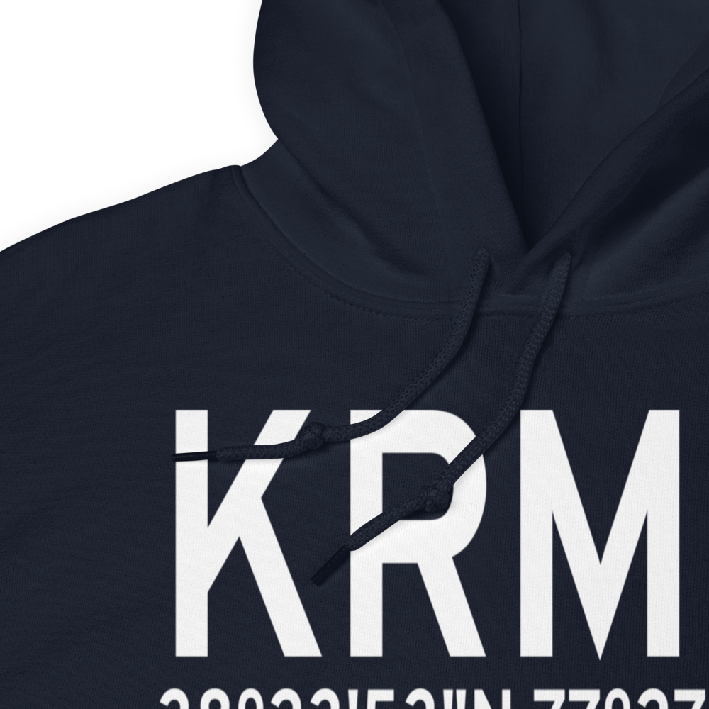 Stafford Regional Airport (KRMN) ICAO Hoodie Sweatshirt 
