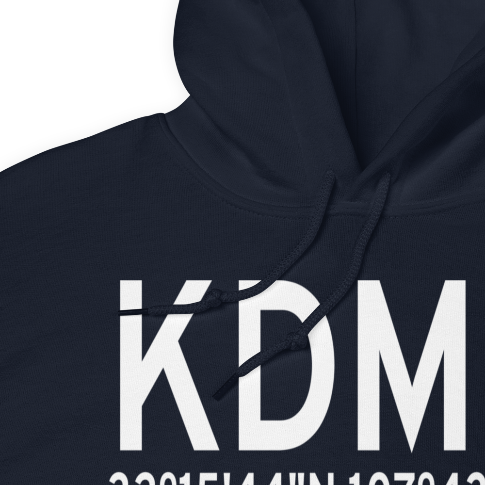 Deming Municipal Airport (KDMN) ICAO Hoodie Sweatshirt 
