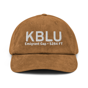 Blue Canyon Nyack Airport (KBLU) ICAO Hat