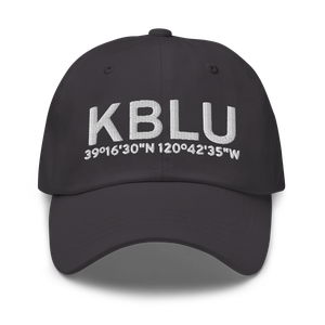 Blue Canyon Nyack Airport (KBLU) ICAO Hat