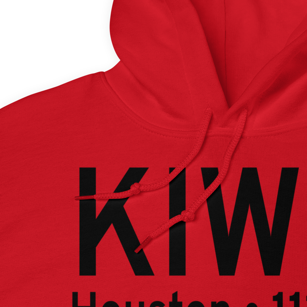 West Houston Airport (KIWS) ICAO Hoodie Sweatshirt 