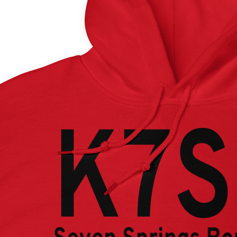 Seven Springs Airport (K7SP) ICAO Hoodie Sweatshirt 