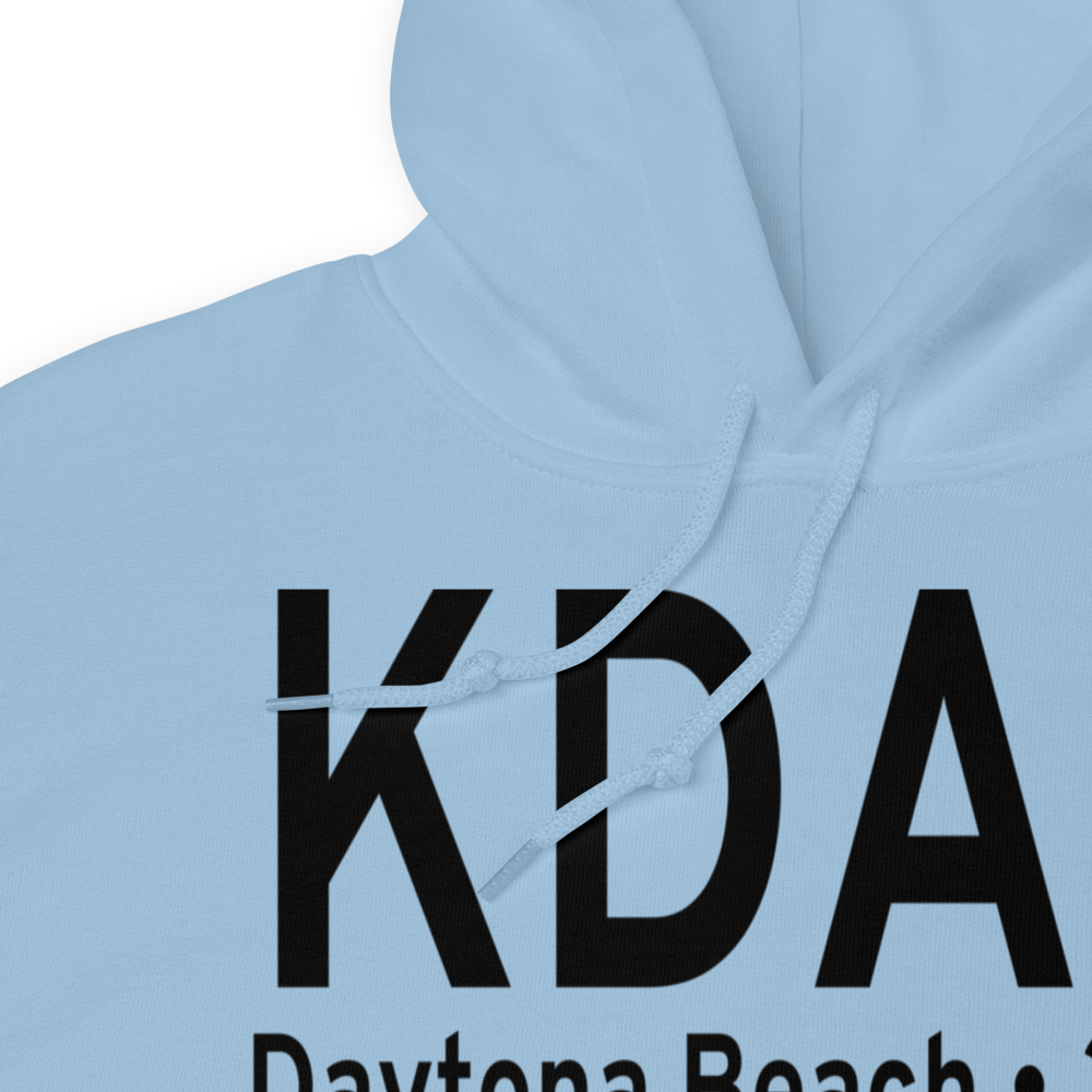 Daytona Beach International Airport (KDAB) ICAO Hoodie Sweatshirt 