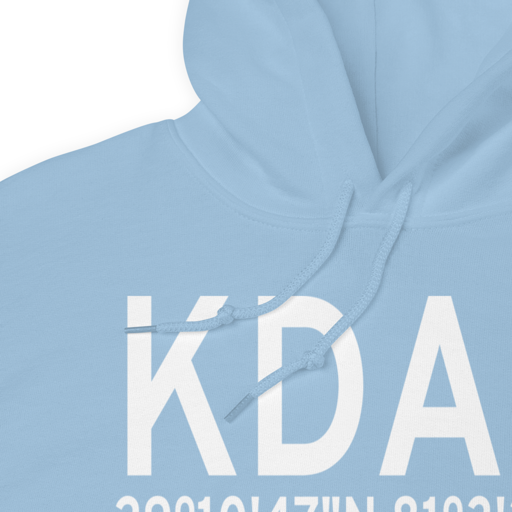 Daytona Beach International Airport (KDAB) ICAO Hoodie Sweatshirt 