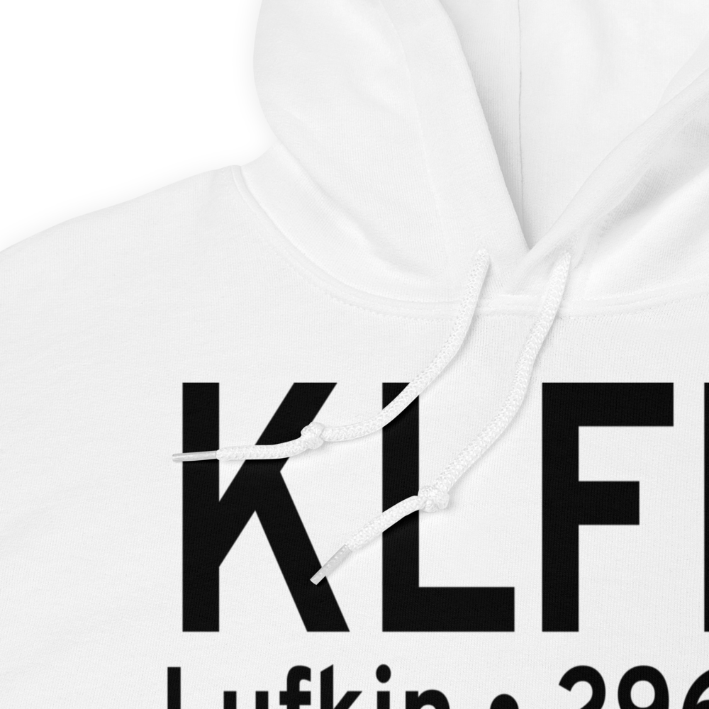 Angelina County Airport (KLFK) ICAO Hoodie Sweatshirt 