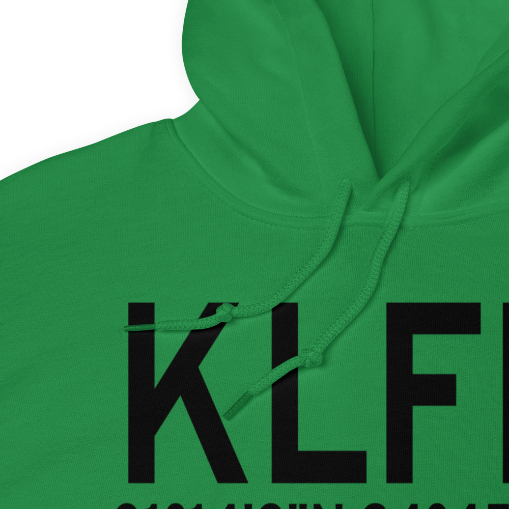 Angelina County Airport (KLFK) ICAO Hoodie Sweatshirt 