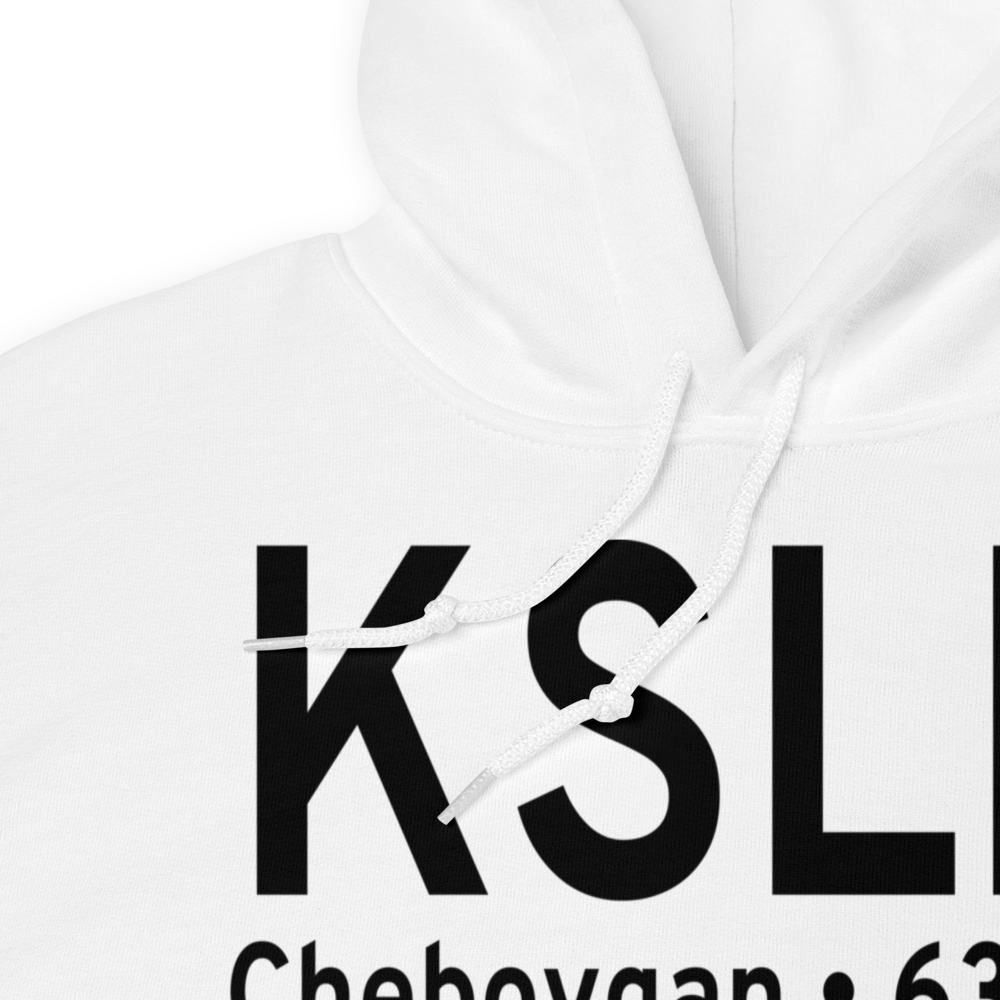 Cheboygan County Airport (KSLH) ICAO Hoodie Sweatshirt 