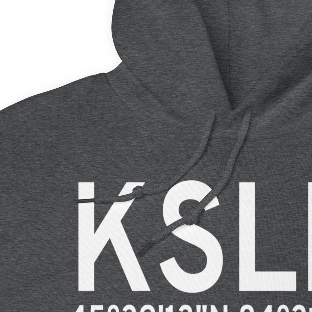 Cheboygan County Airport (KSLH) ICAO Hoodie Sweatshirt 