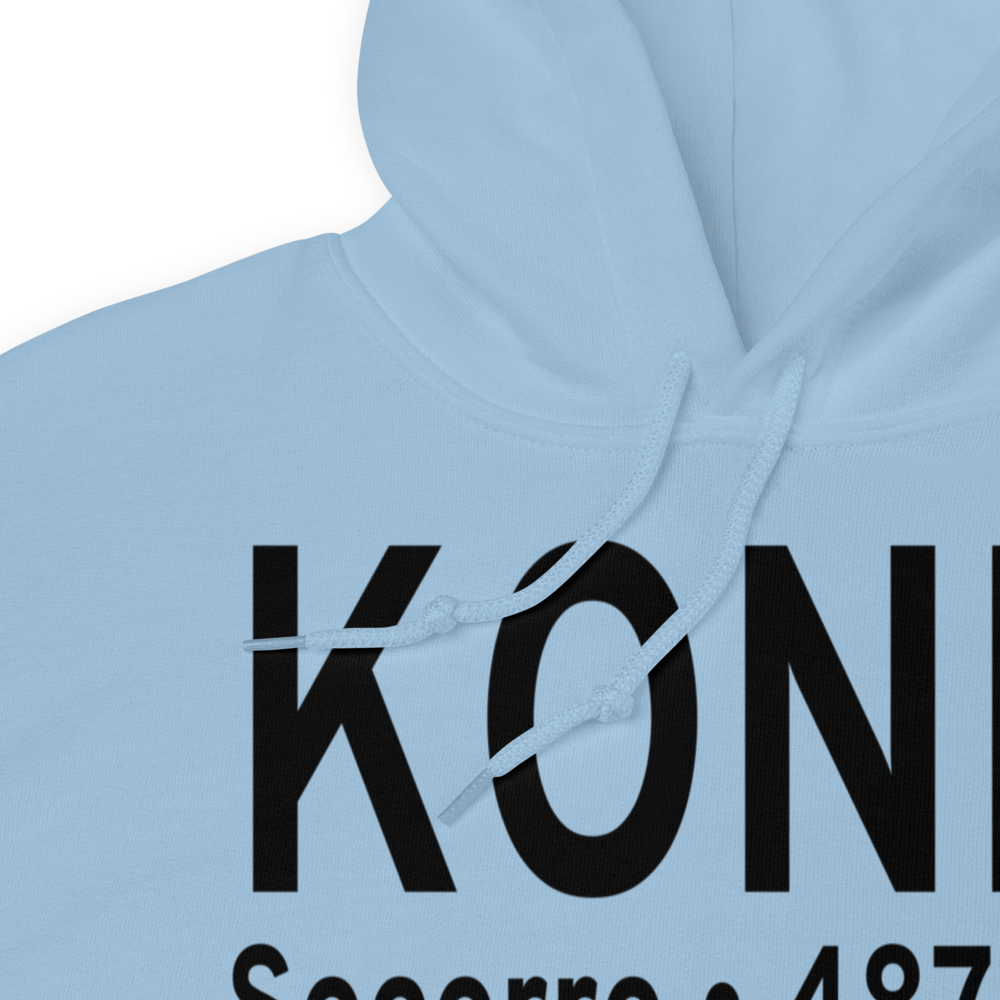 Socorro Municipal Airport (KONM) ICAO Hoodie Sweatshirt 