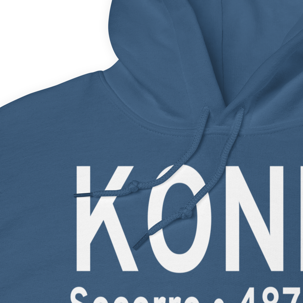 Socorro Municipal Airport (KONM) ICAO Hoodie Sweatshirt 