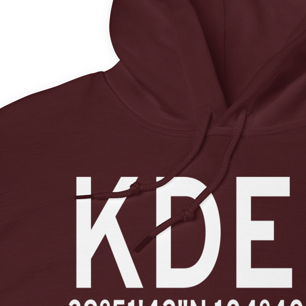 Denver International Airport (KDEN) ICAO Hoodie Sweatshirt 