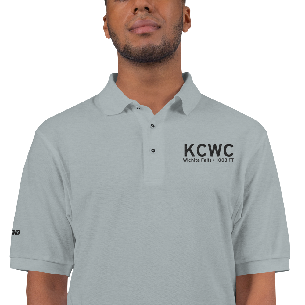 Kickapoo Downtown Airport (KCWC) ICAO Port Authority Embroidered Polo Shirt 