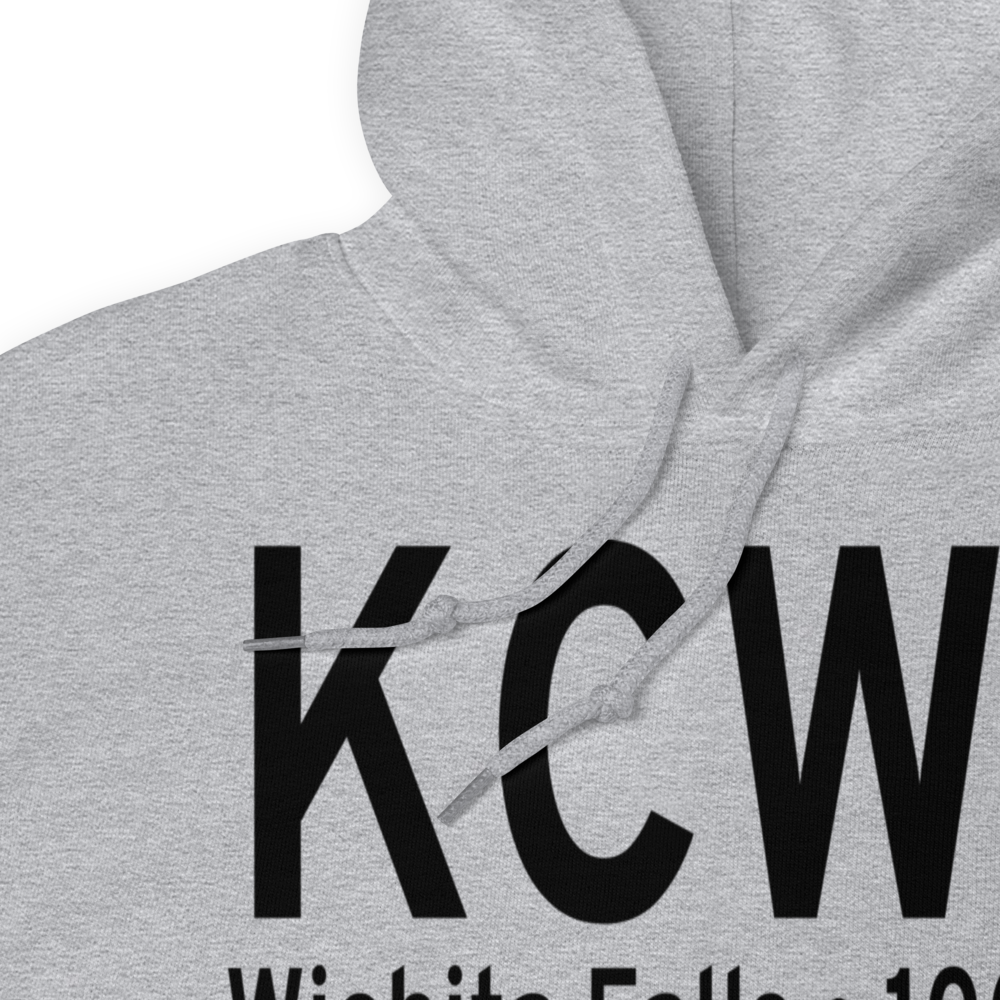 Kickapoo Downtown Airport (KCWC) ICAO Hoodie Sweatshirt 