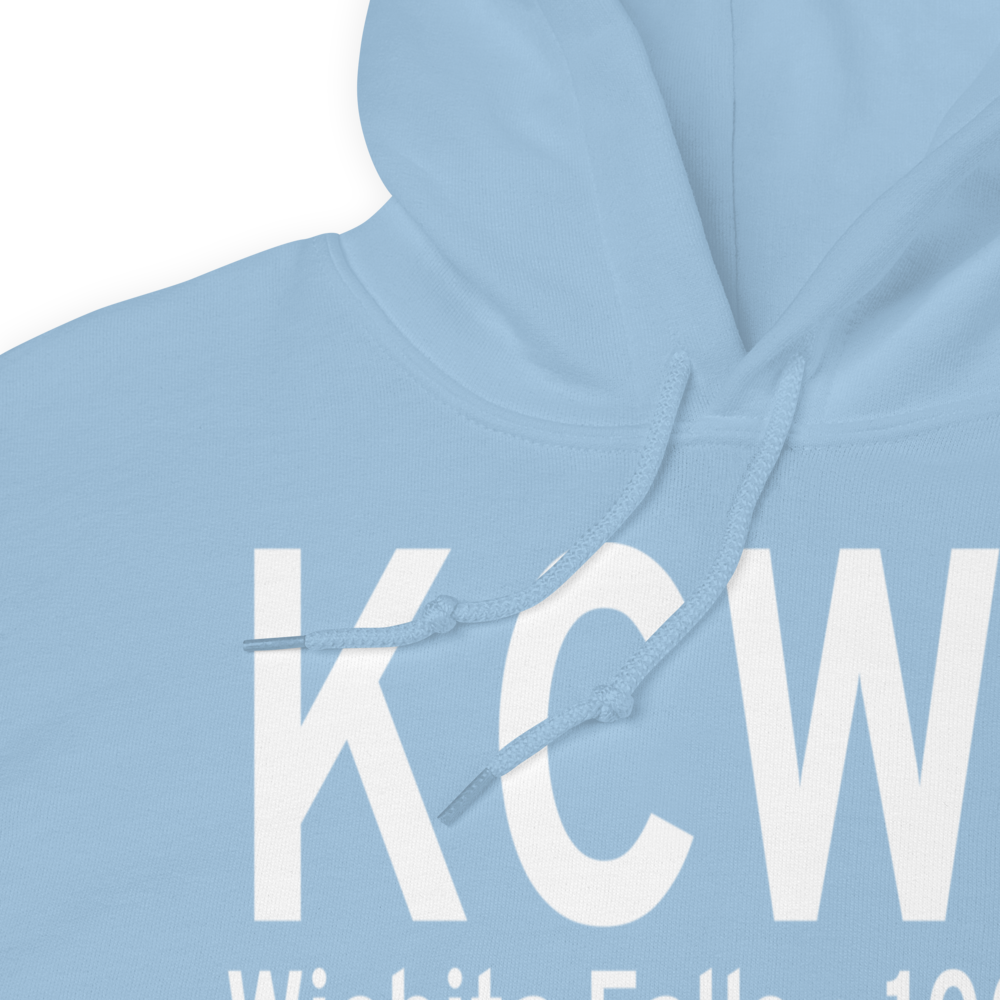 Kickapoo Downtown Airport (KCWC) ICAO Hoodie Sweatshirt 