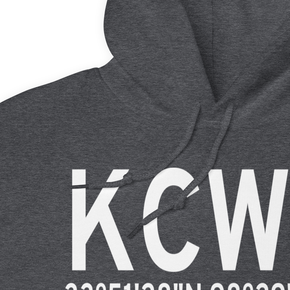 Kickapoo Downtown Airport (KCWC) ICAO Hoodie Sweatshirt 