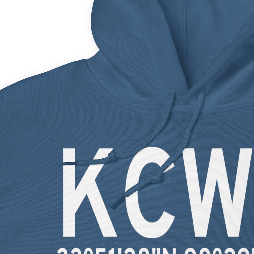 Kickapoo Downtown Airport (KCWC) ICAO Hoodie Sweatshirt 