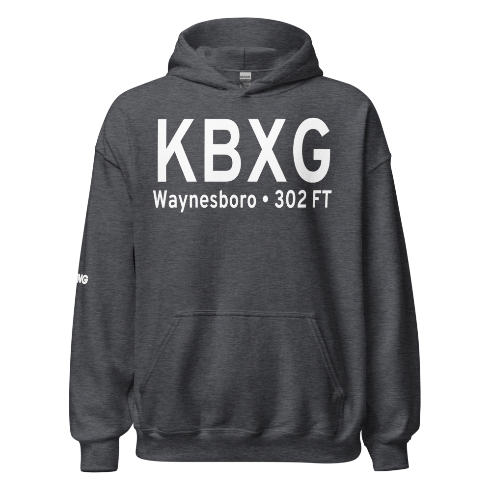 Burke County Airport (KBXG) ICAO Hoodie Sweatshirt 