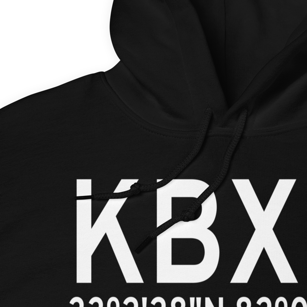 Burke County Airport (KBXG) ICAO Hoodie Sweatshirt 