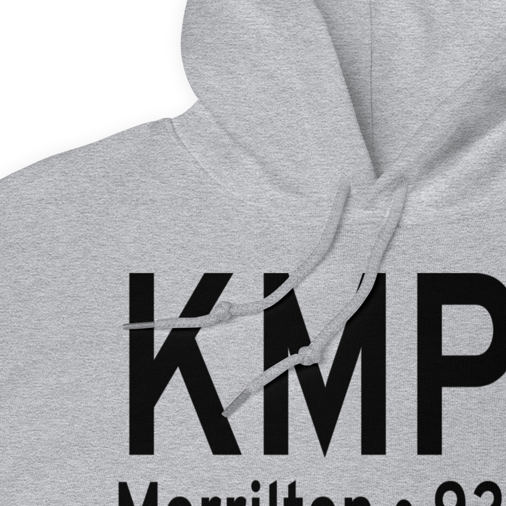 Petit Jean Park Airport (KMPJ) ICAO Hoodie Sweatshirt 