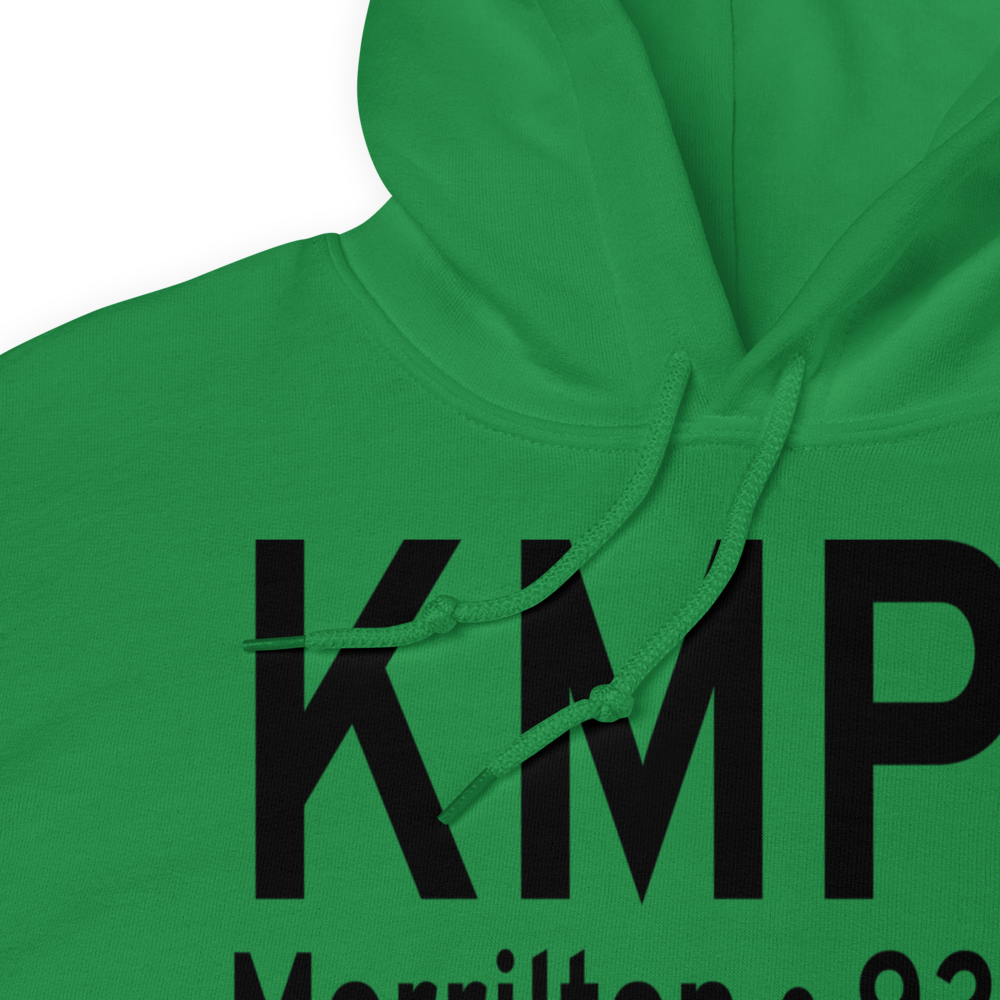Petit Jean Park Airport (KMPJ) ICAO Hoodie Sweatshirt 