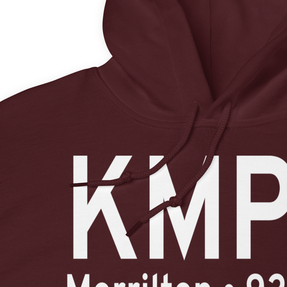 Petit Jean Park Airport (KMPJ) ICAO Hoodie Sweatshirt 