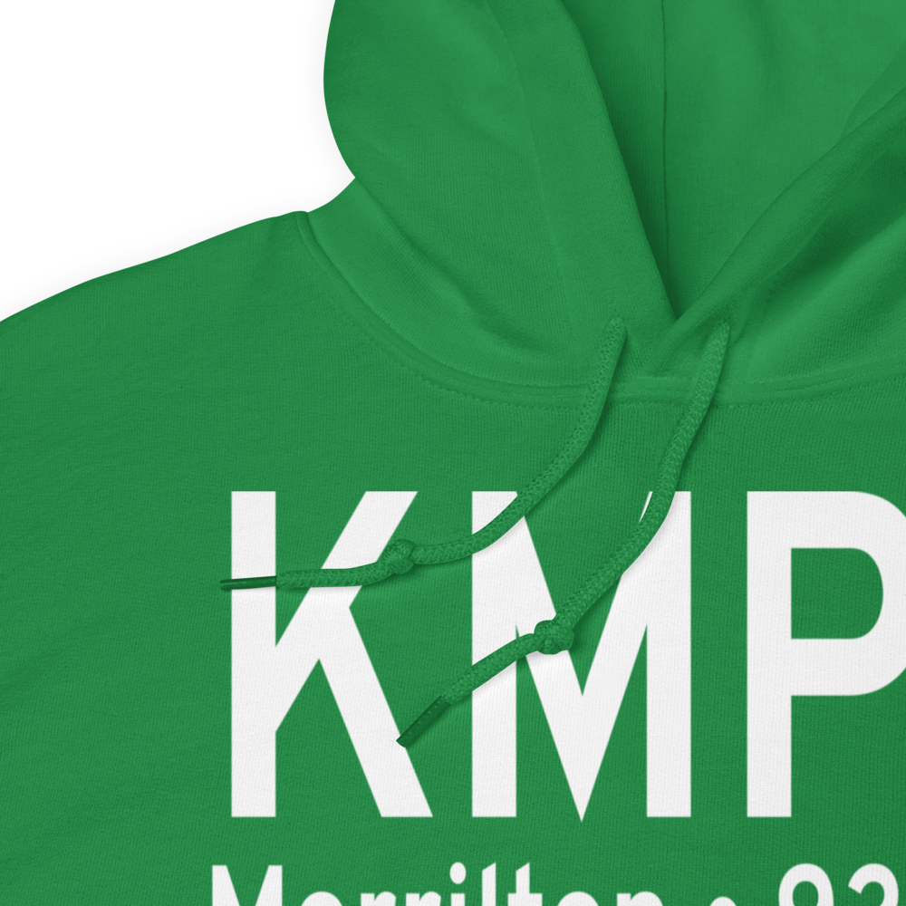 Petit Jean Park Airport (KMPJ) ICAO Hoodie Sweatshirt 