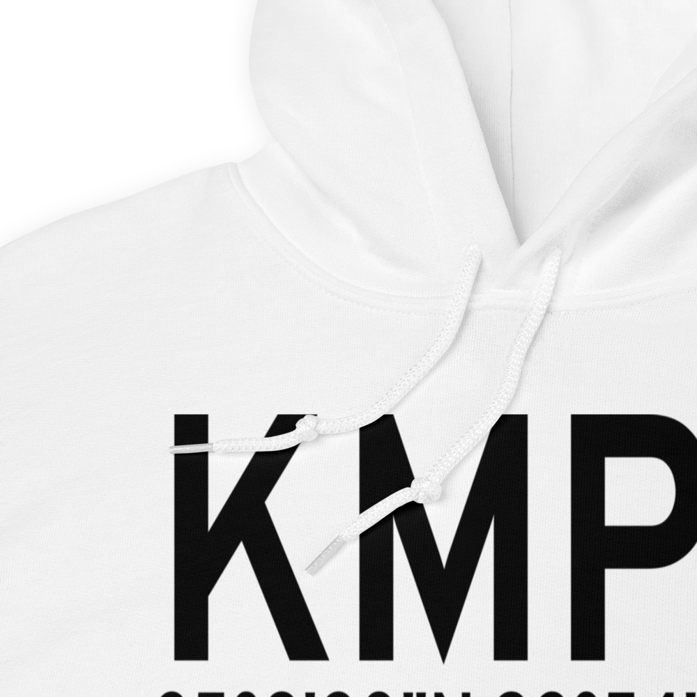 Petit Jean Park Airport (KMPJ) ICAO Hoodie Sweatshirt 