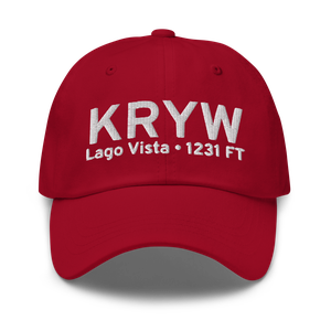 Lago Vista Tx Rusty Allen Airport (KRYW) ICAO Hat