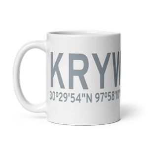 Lago Vista Tx Rusty Allen Airport (KRYW) ICAO Mug