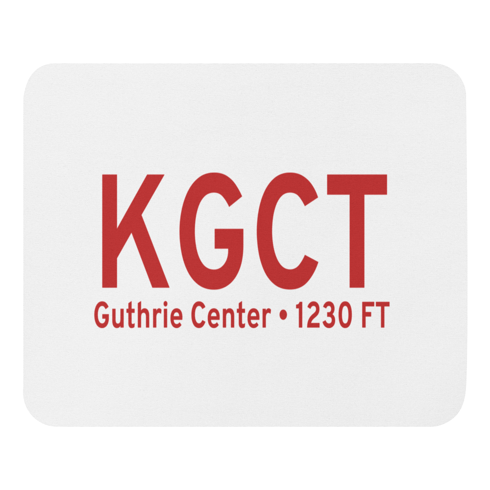 Guthrie County Regional Airport (KGCT) ICAO  Mouse Pad 