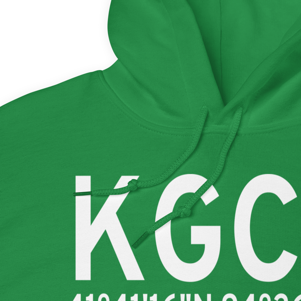 Guthrie County Regional Airport (KGCT) ICAO Hoodie Sweatshirt 
