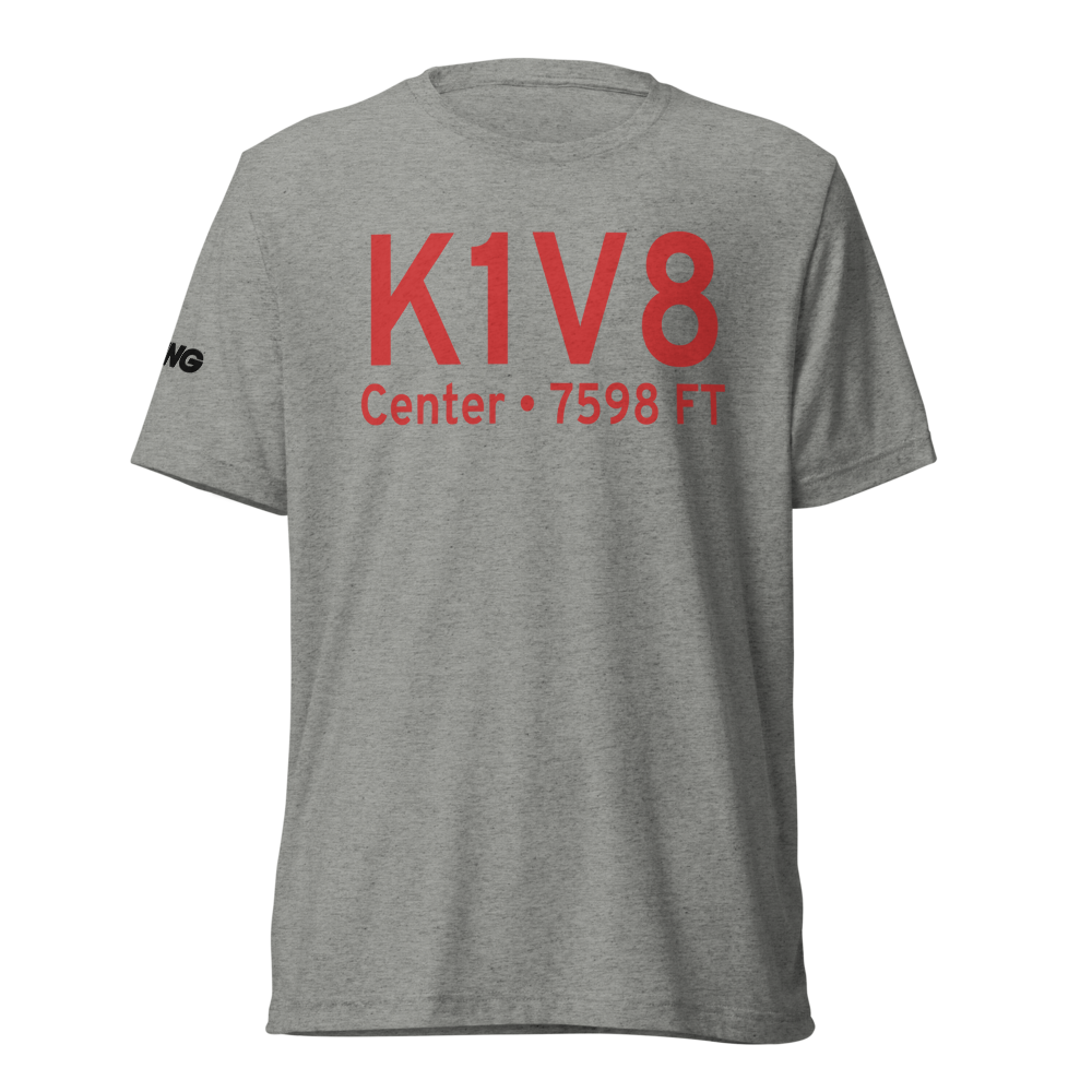 Leach Airport (K1V8) ICAO Tri-blend T-Shirt 