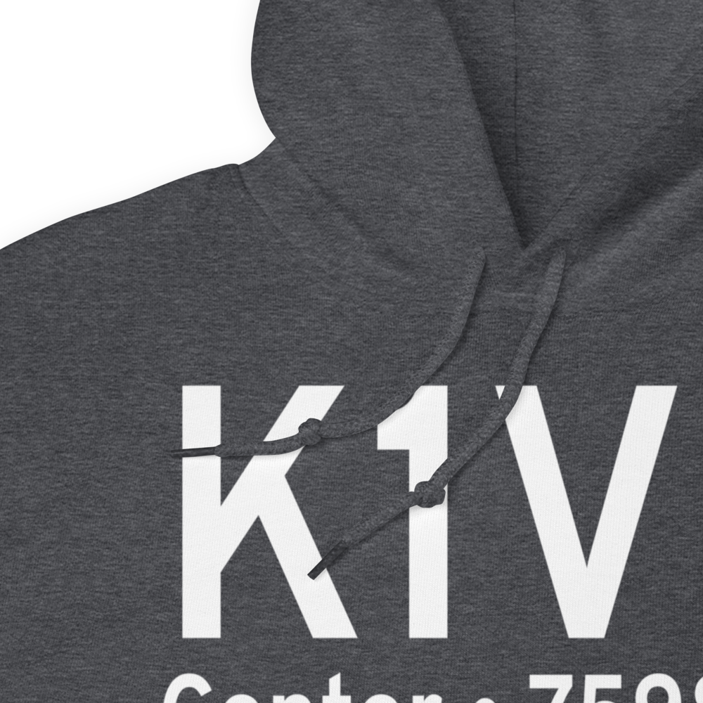 Leach Airport (K1V8) ICAO Hoodie Sweatshirt 