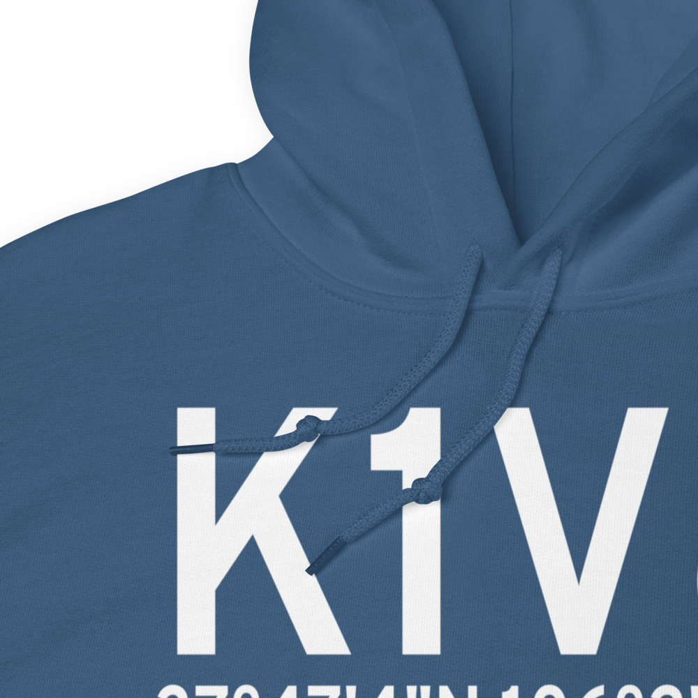 Leach Airport (K1V8) ICAO Hoodie Sweatshirt 