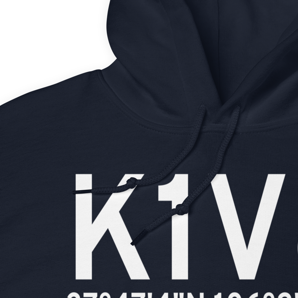 Leach Airport (K1V8) ICAO Hoodie Sweatshirt 
