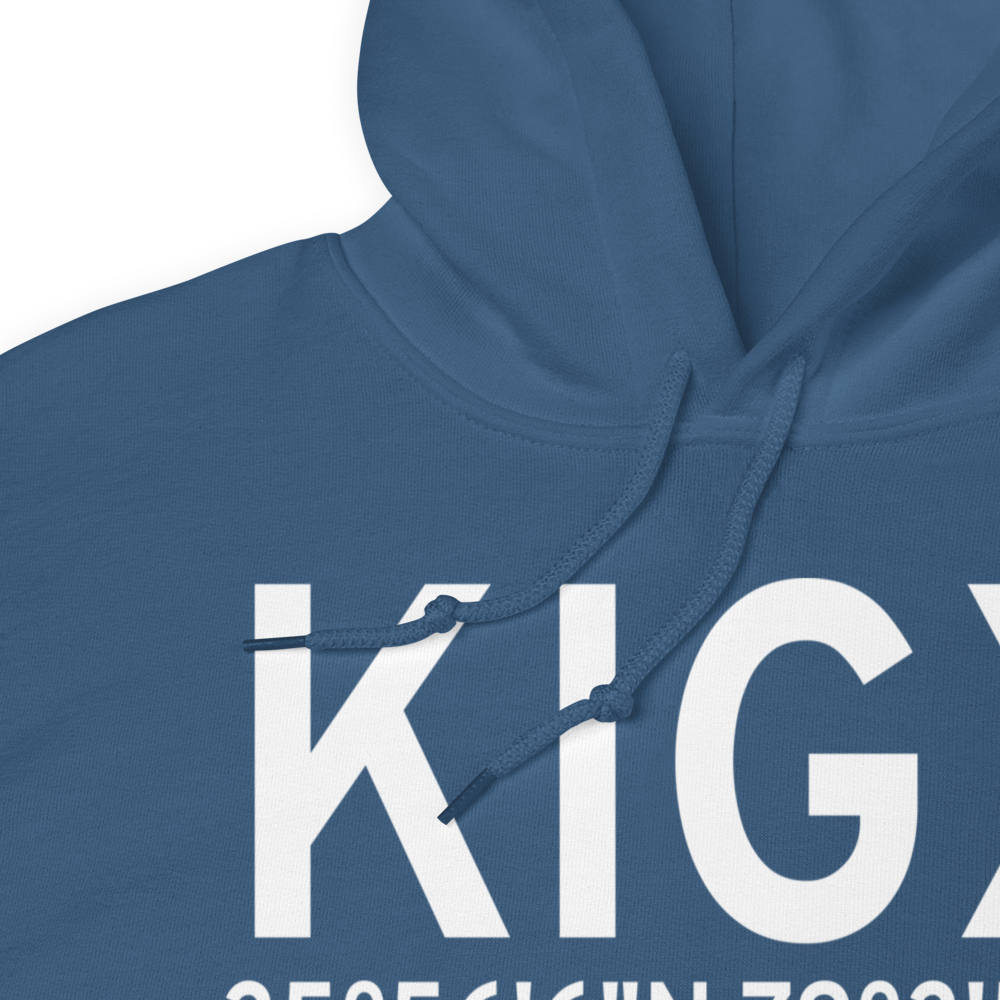 Horace Williams Airport (KIGX) ICAO Hoodie Sweatshirt 