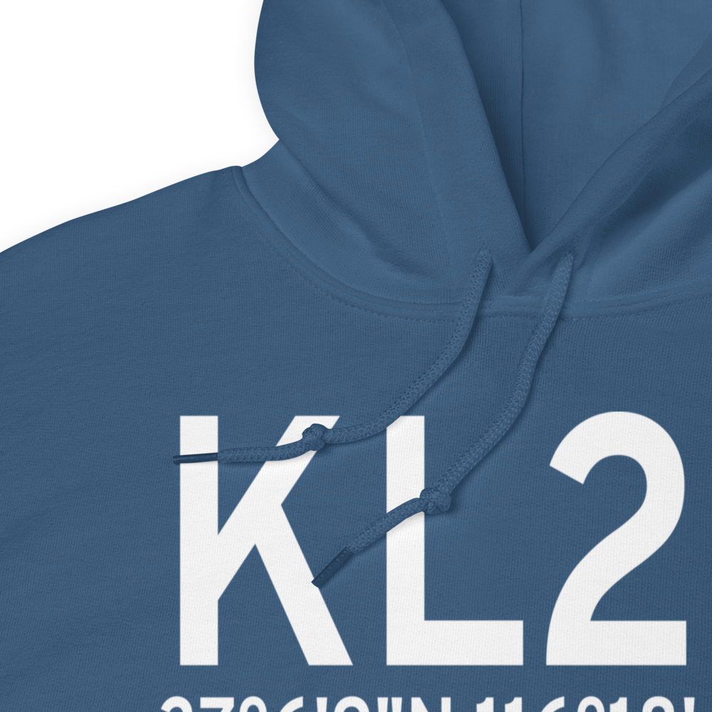 Pahute Mesa Airstrip (KL23) ICAO Hoodie Sweatshirt 