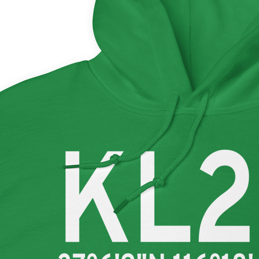 Pahute Mesa Airstrip (KL23) ICAO Hoodie Sweatshirt 