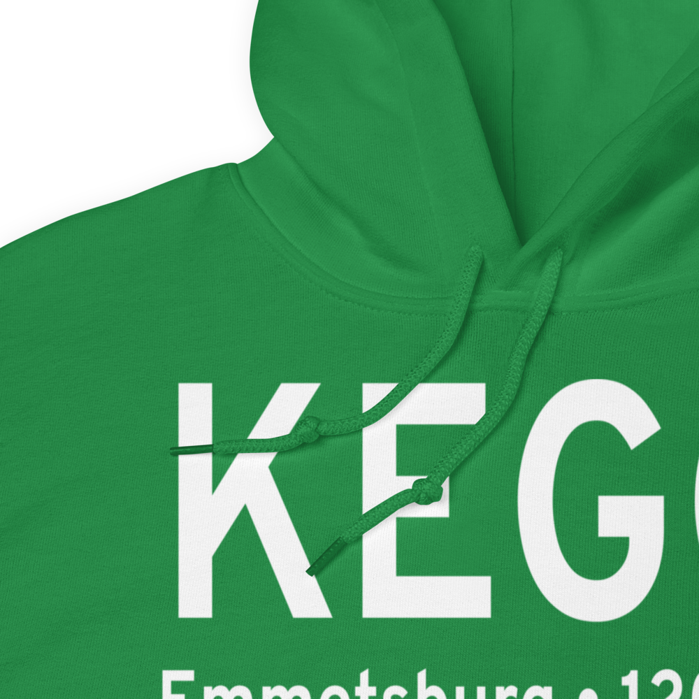 Emmetsburg Municipal Airport (KEGQ) ICAO Hoodie Sweatshirt 
